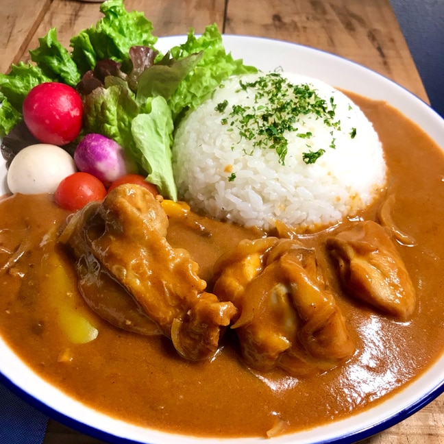 タンドリーチキン的なカレー インチキんなレシピって言わないで 単身赴任の独り言 In The Jet君 S Kitchen