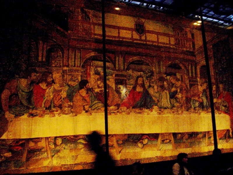最後の晩餐」のタペストリー（絵画館、ヴァティカン美術館） - Le ciel