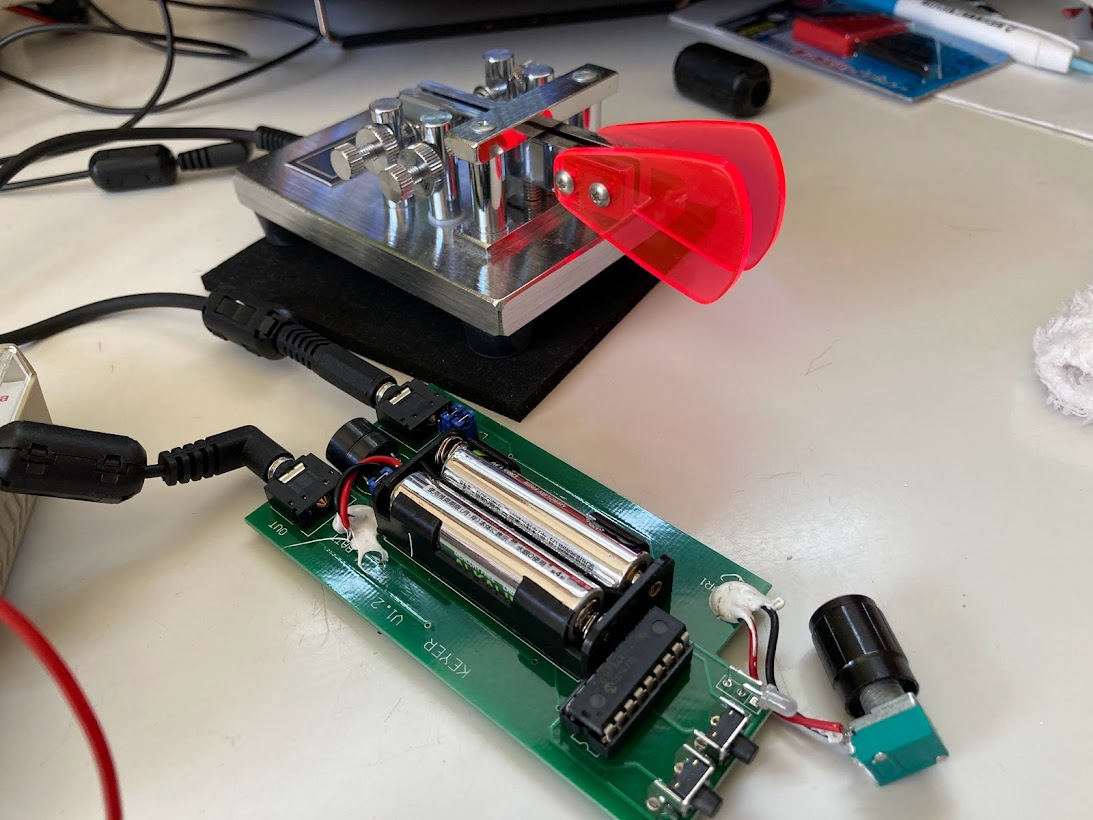 中華製キーヤー MX-MK2 CW KEYER - アマチュア無線局 JF0RRH
