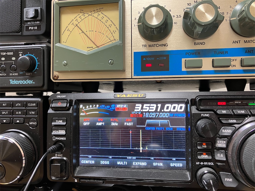 年代モノのアンテナチューナ - アマチュア無線局 JF0RRH