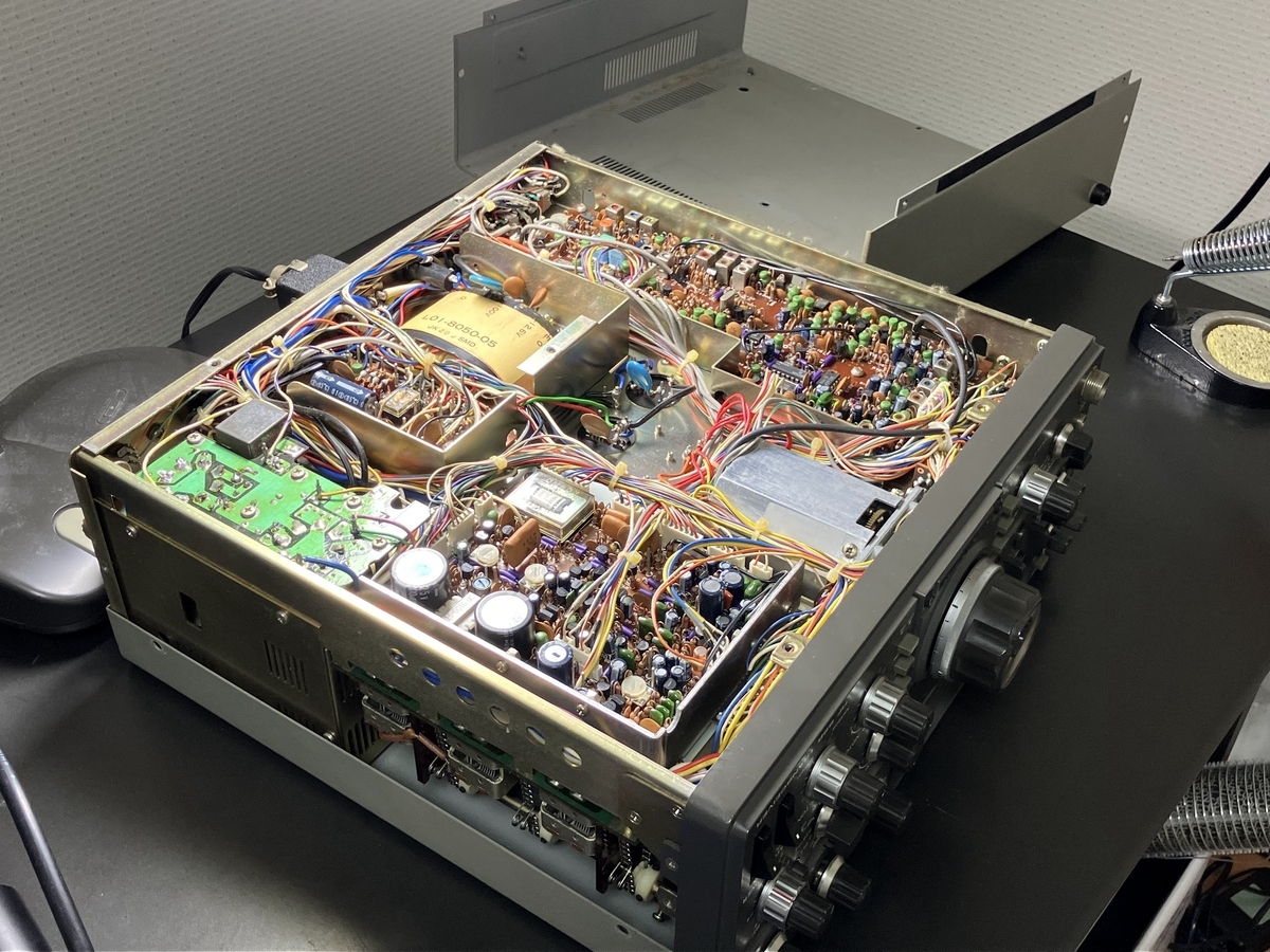 TRIO TS-830V 100W改　動作品ジャンク対応で