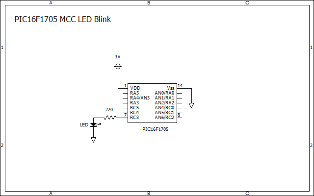 PIC16F1705 MCC LED Blink - JH7UBCブログ