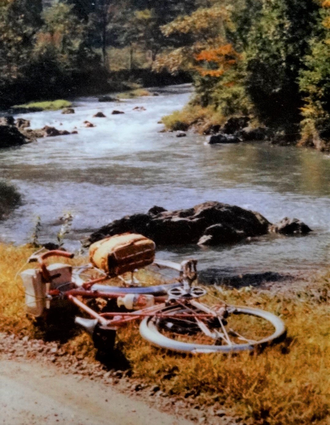 山王峠から入間川へ jiiのんべえ爺さん自転車に乗る