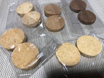 5種類のおからクッキー
