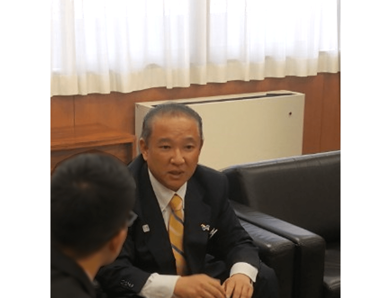 相模原市の本村賢太郎市長。「SDGsの一層の周知と浸透が課題」(本村市長)