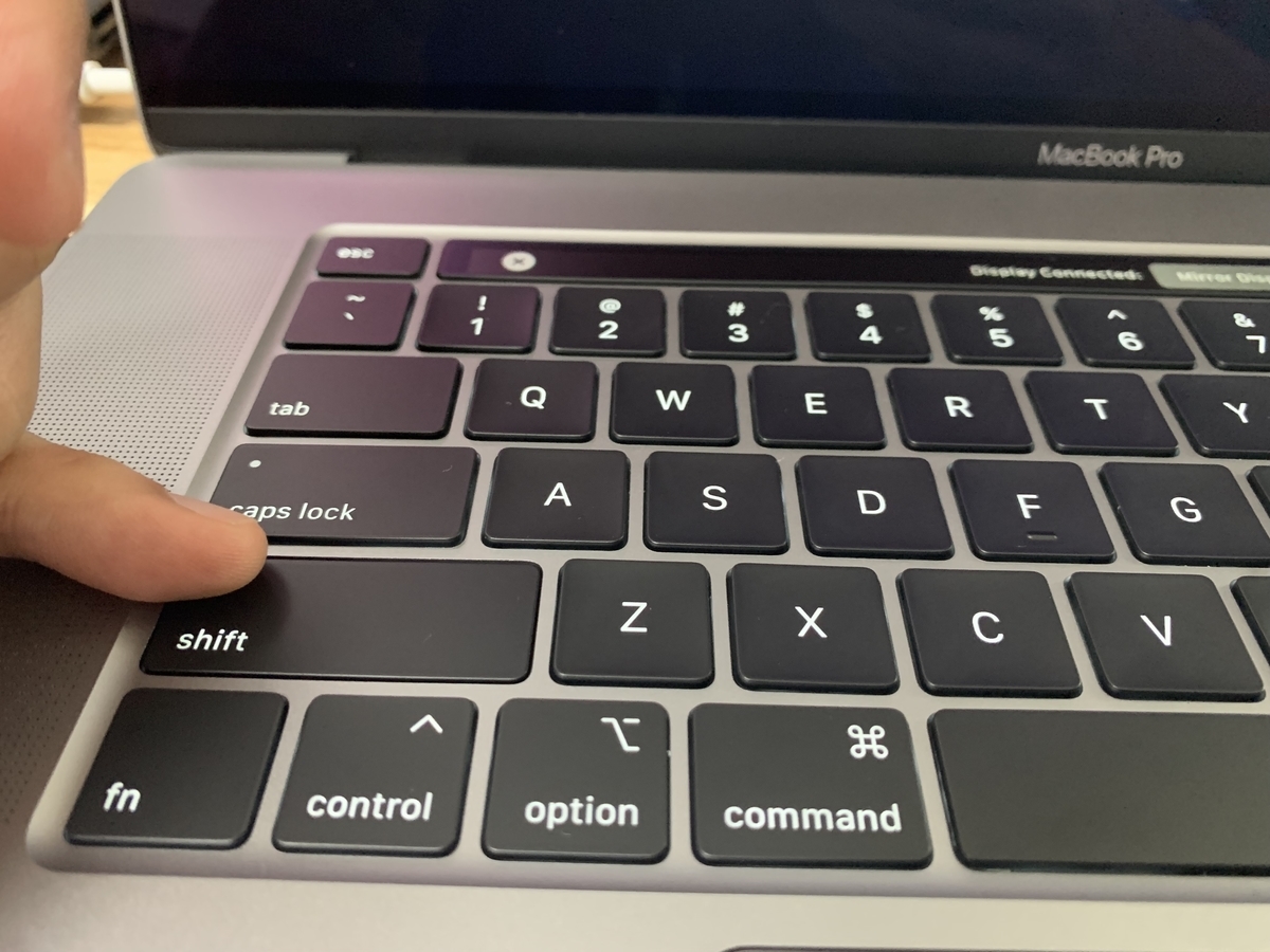 f:id:jigen098:20191211210456j:plain キーボード左側