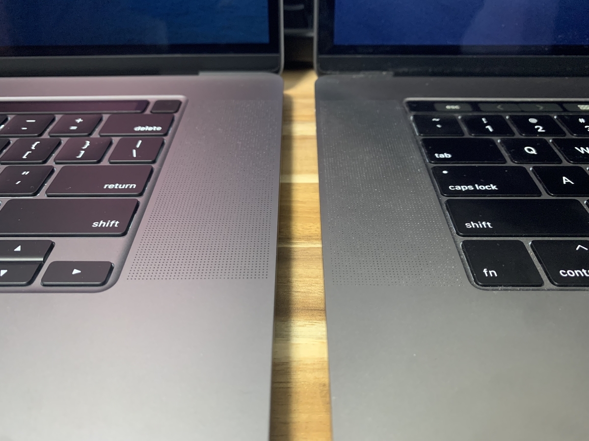 f:id:jigen098:20191211220210j:plain キーボード比較