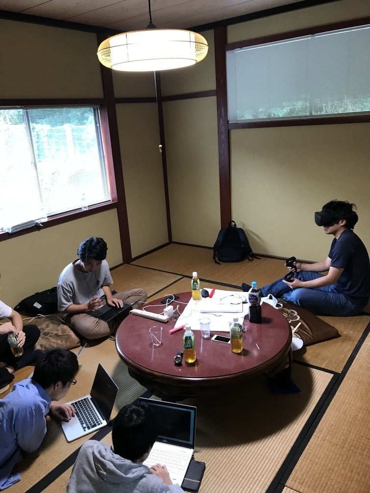 ハッカソンで開発中