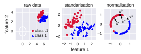 Data standarization and normalization