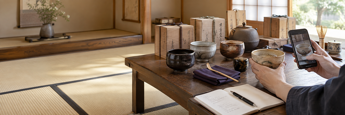 実家の茶道具をどう整理する？価値が分からない遺品の確認・処分方法