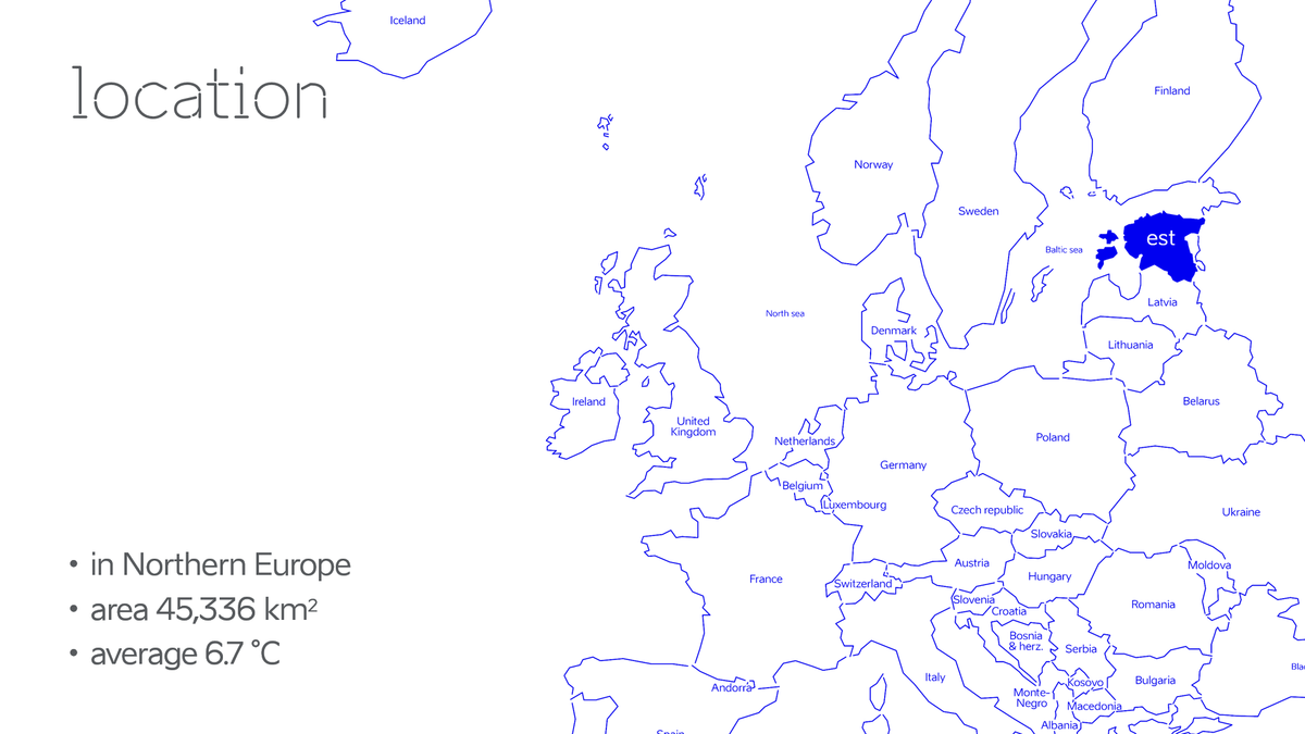 Estonia Location