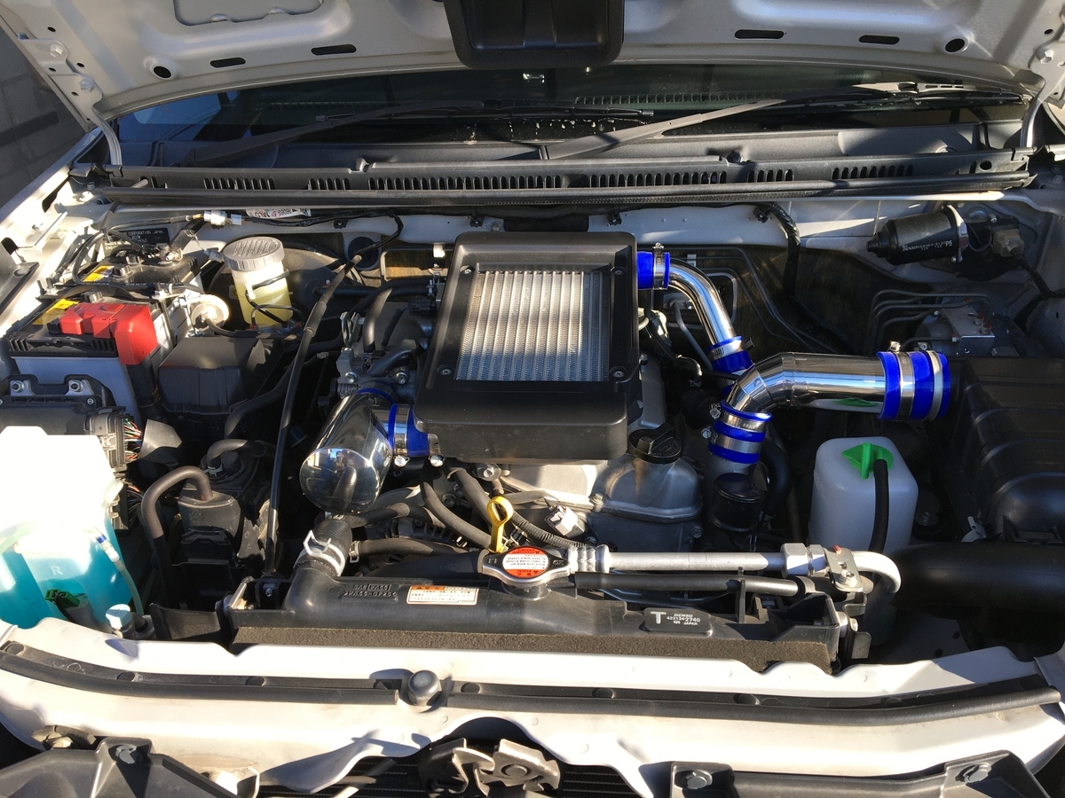 ジムニーJB23 メタルワークスナカミチ インテークパイプ