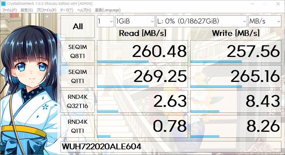 ウエスタンデジタルのWUH722020ALE604を買っ…ちまった… - 人生