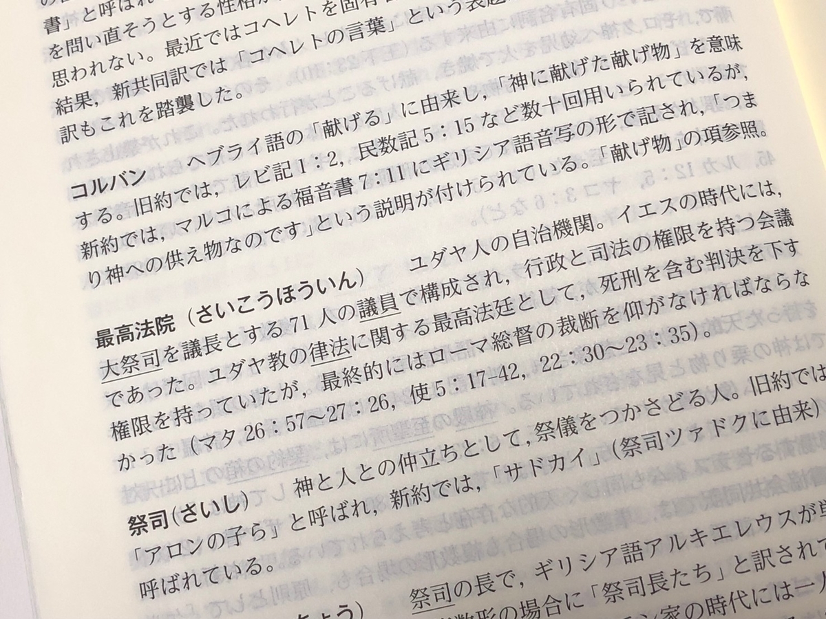 比較】「新改訳聖書2017」と「聖書協会共同訳」を比べてみた