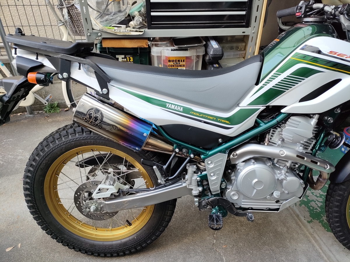 セローのツーリングシートを購入！ - F700GS-林道＆整備記録