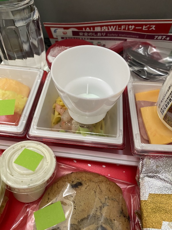 JAL 機内食 日本酒