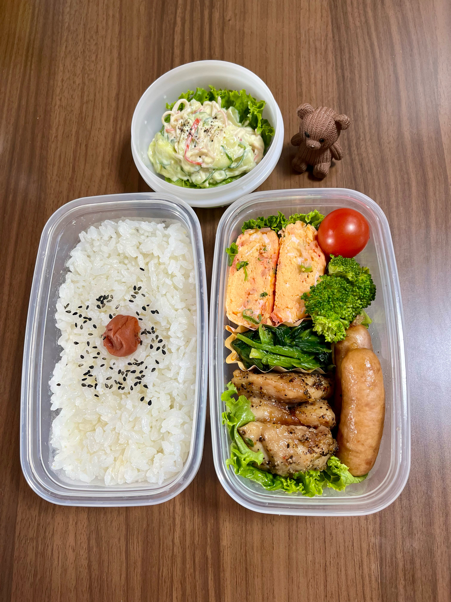 休日のお弁当】タッパー弁当19『 2023年12月のお弁当！』 - くまちゃん