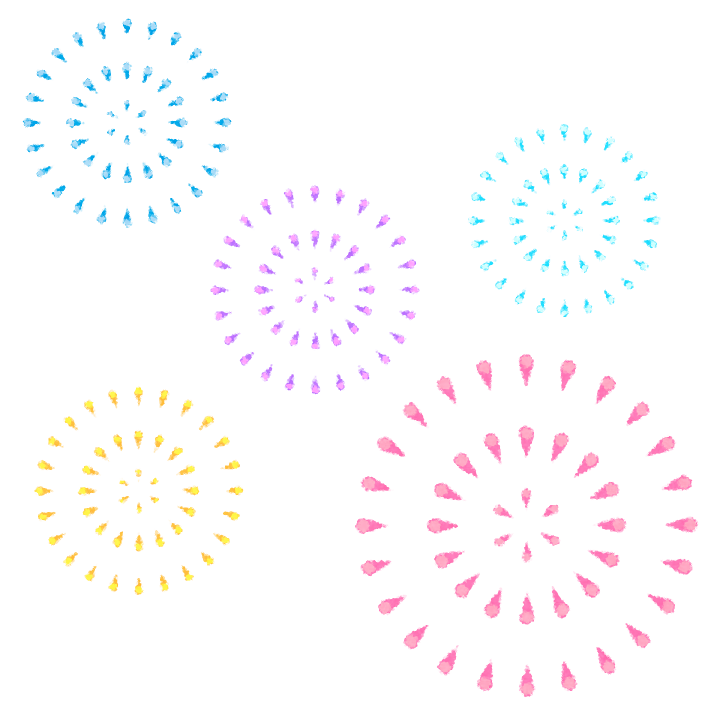 花火のイラスト