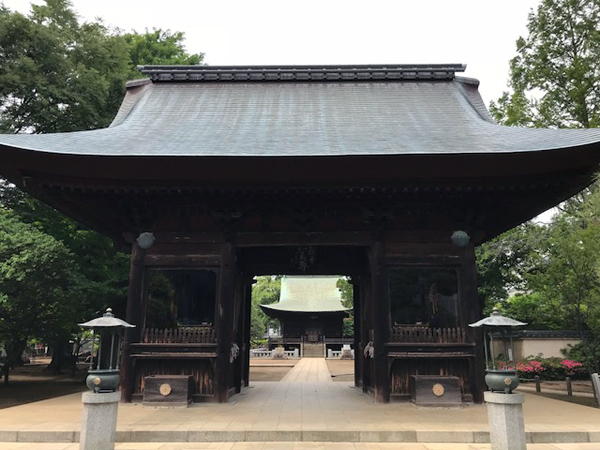 f:id:jizo_bosatsu:20180530160324j:plain 目黒区、円融寺、仁王門