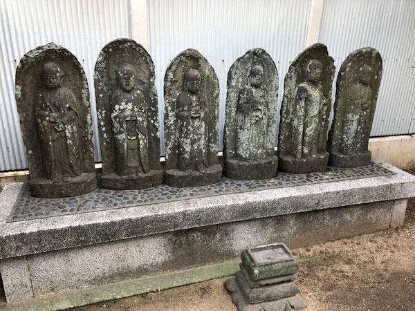 f:id:jizo_bosatsu:20180930163200j:plain 船橋、不動院、六地蔵