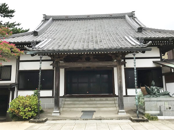 f:id:jizo_bosatsu:20180930170207j:plain 船橋、西福寺、本堂