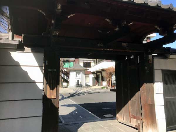 浄閑寺 山門