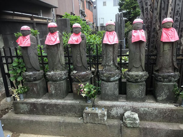 谷中　多寶院　六地蔵