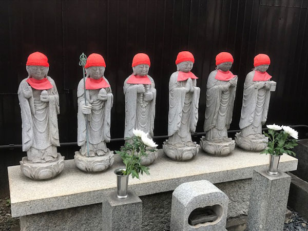 谷中　明王院　六地蔵