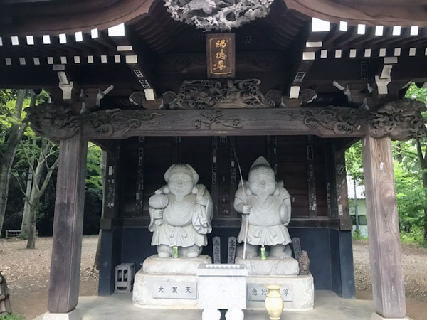 深大寺の大黒天と恵比寿さま