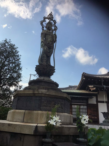 白山　大円寺　観音菩薩像