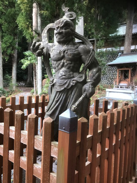 三光寺　金剛力士像　吽形