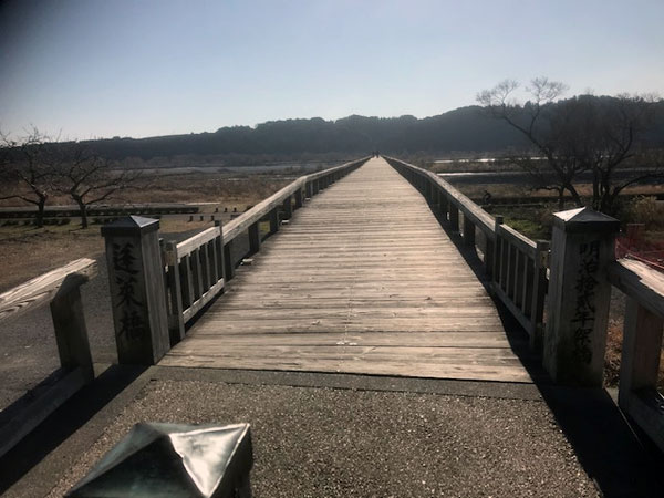 静岡県　蓬莱橋