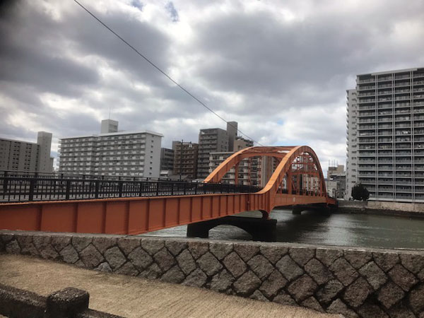 広島市旧太田川にかかる住吉橋