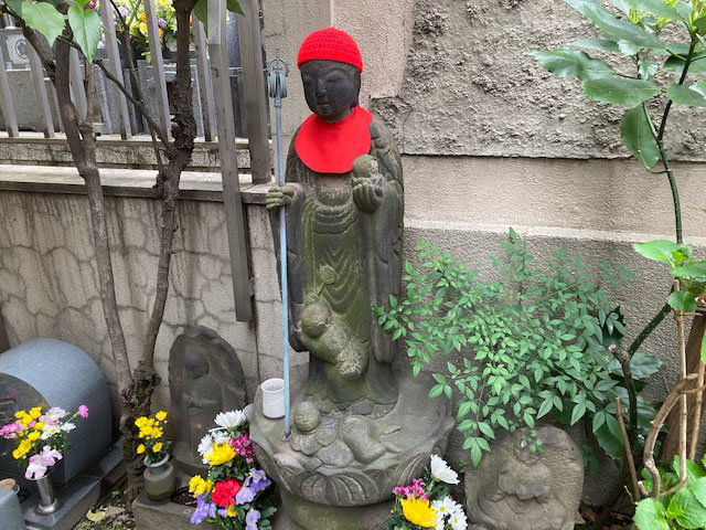 観蔵院で出会ったお地蔵さん
