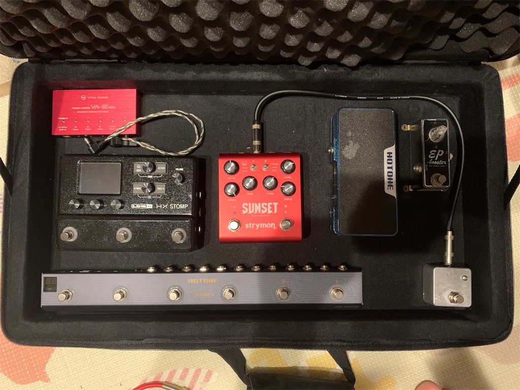 エフェクターボード nu-x Effector Board NPB-L Bumblebee Pedalboard 2段型