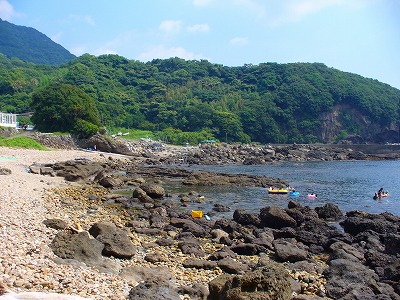 菖蒲沢海岸で海水浴 瑪瑙探し 神奈川であそぼ
