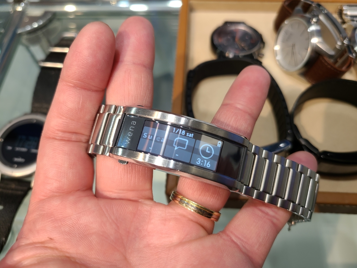 時計　SONY WNW-21A wena 3 rubber | スマートウォッチ | ソニー