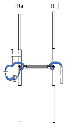 準軽量 50MHz 2エレ HB9CV アンテナ製作記 - JK3SIC アマチュア無線局