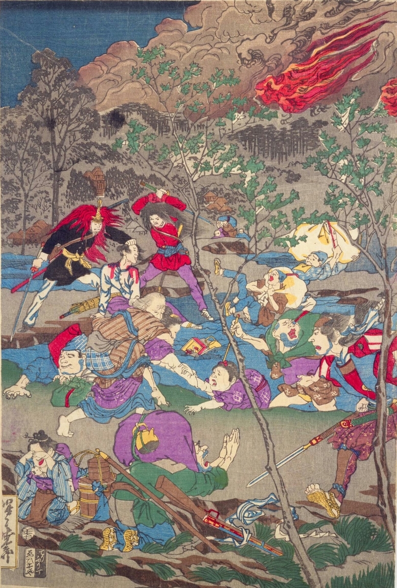 幕末の軍服 浮世絵・錦絵編だよ - マニアックな視点で見るブログ