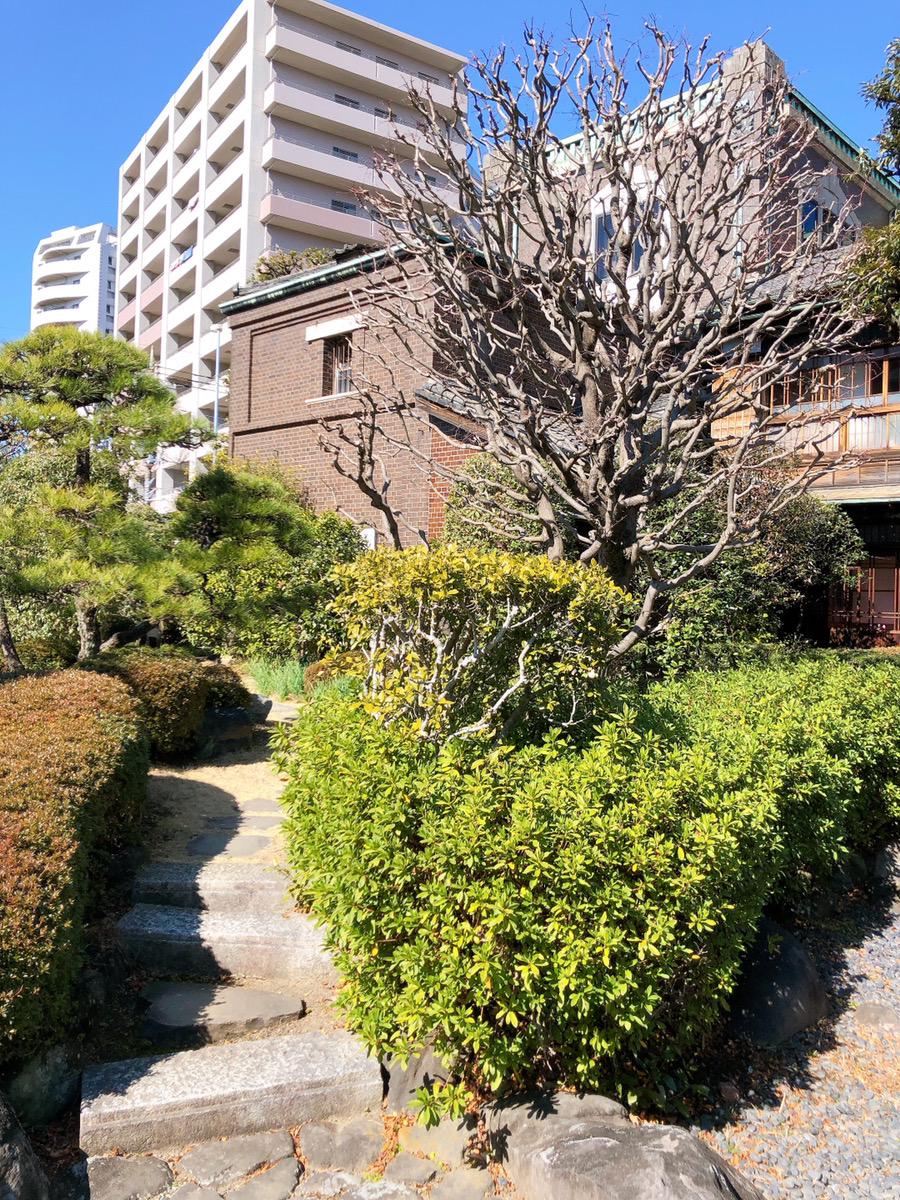 旧田中家住宅の庭園