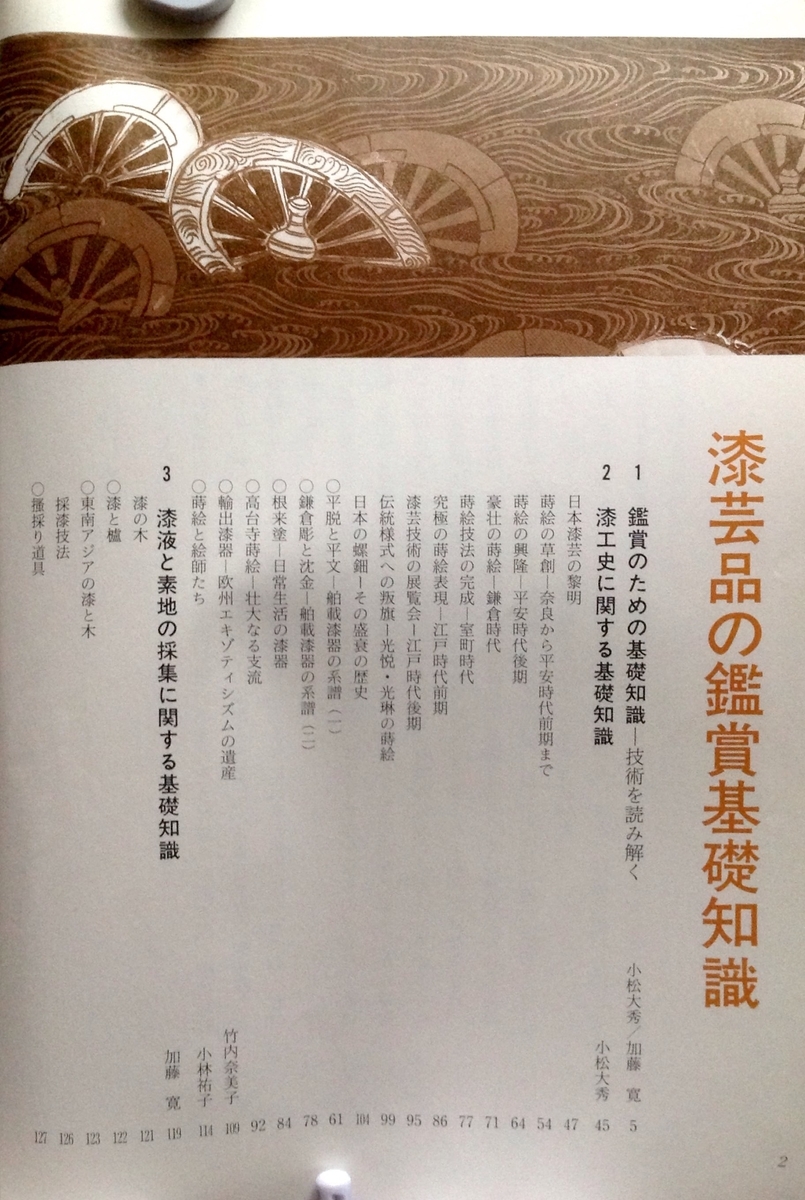 漆芸品の鑑賞基礎知識 - 白狸の考現家 ＋図書