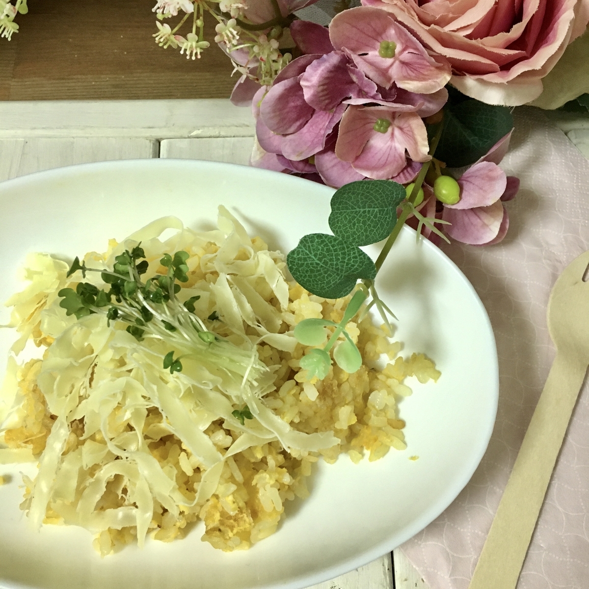 ふわふわ食感の削りチーズ みきゃん花チーズ Jobsp S Diary