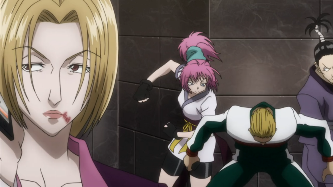 HUNTER×HUNTER エンディング2 セル画 ぶっ飛ばす