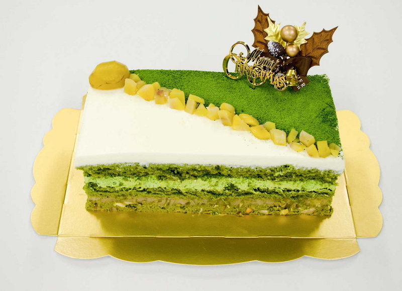 農業ケーキ抹茶