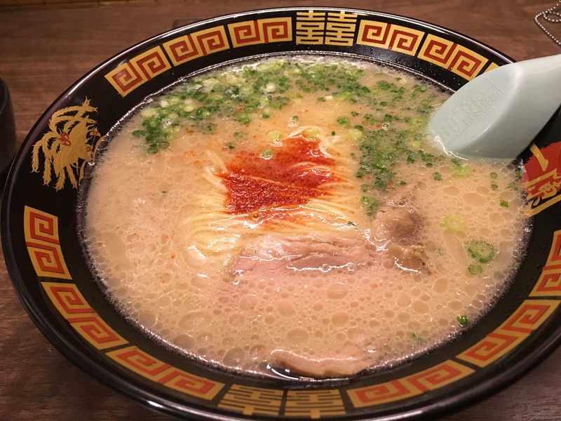 2017-10-01 とんこつラーメン