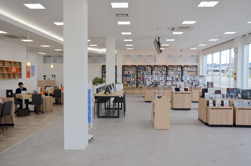 au店内