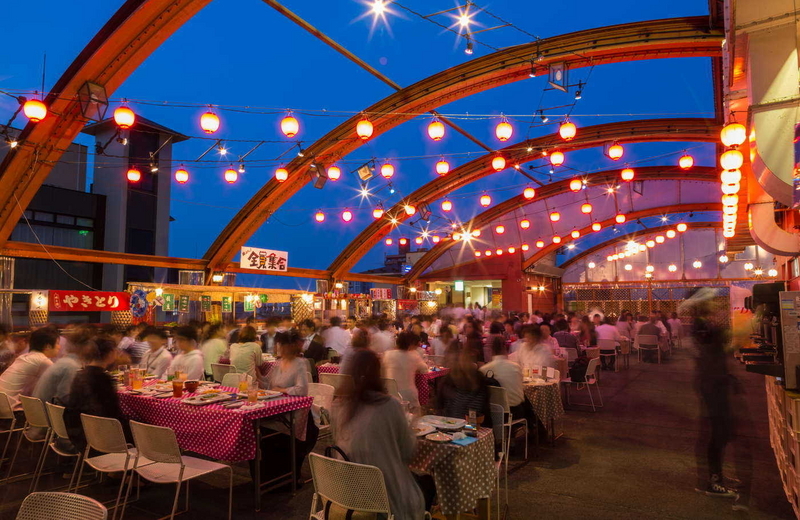 仲町屋台村会場