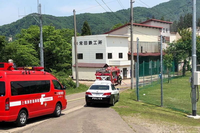 妙高の火事