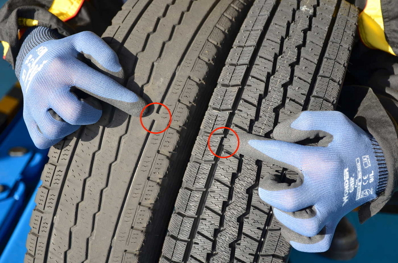 スタッドレスタイヤの寿命は3〜4年 タイヤセレクト上越で無料点検実施