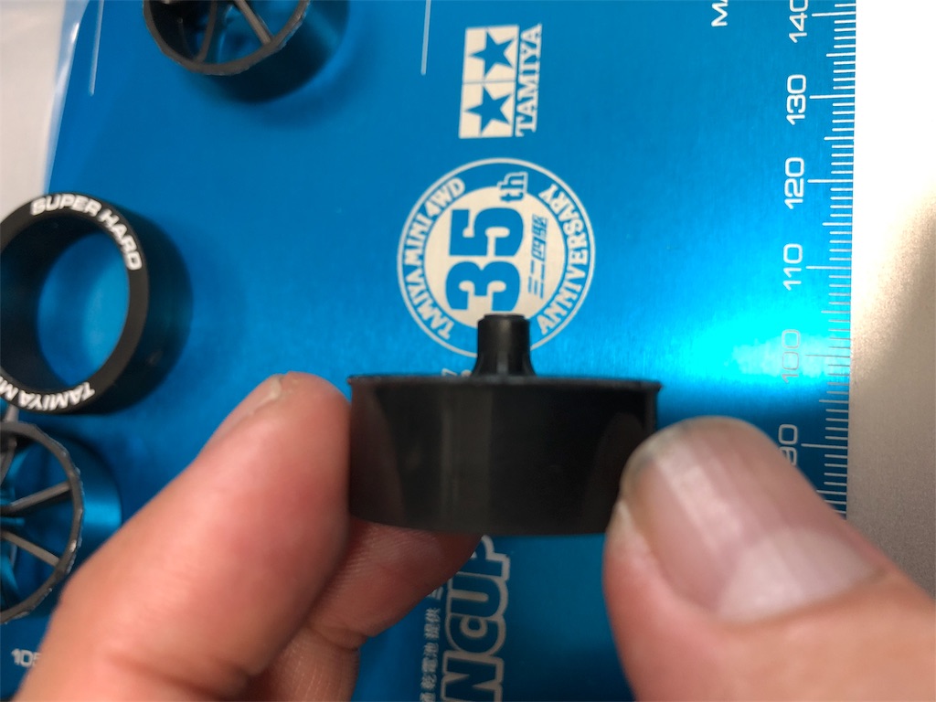 ミニ四駆 031】タイプ3製作 ①スーパーハード段付きペラタイヤ - 大人